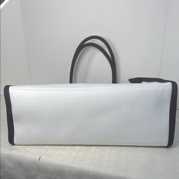 Kate Spade knit color block Black and White Tote Bag NWT - Picture 10 of 14
